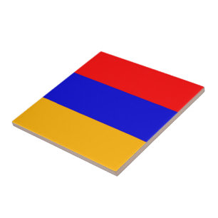 zAM001 Armenian FLAG Armenia, Tile