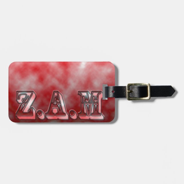 ZAM items Luggage Tag (Front Horizontal)