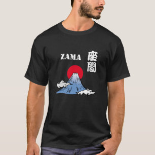ZAMA with Mt. Fuji and the Sun T-Shirt