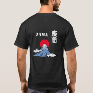 ZAMA with Mt. Fuji and the Sun T-Shirt