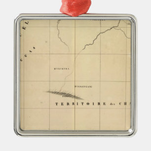 Zambia, Africa 45 Metal Tree Decoration