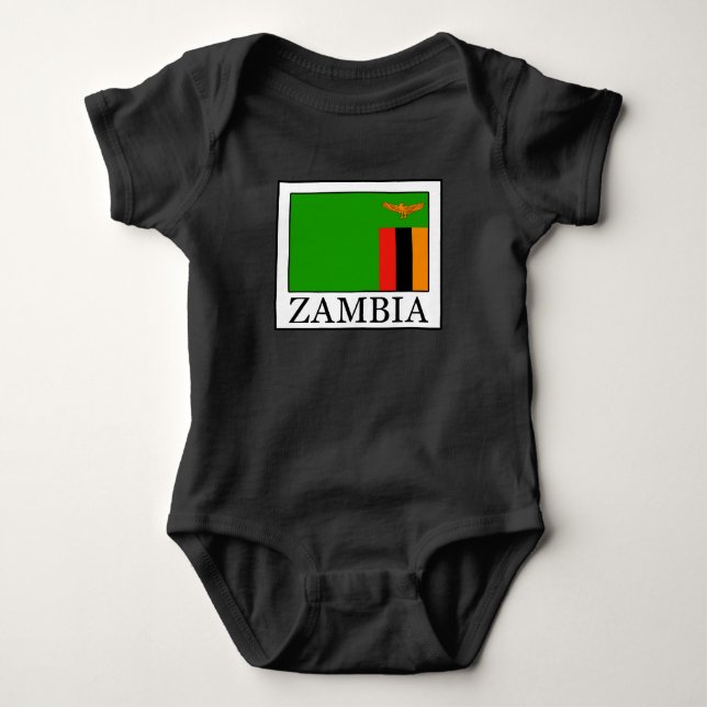 Zambia Baby Bodysuit (Front)