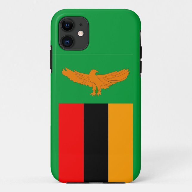 zambia country flag case (Back)