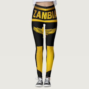 Zambia Emblem Leggings