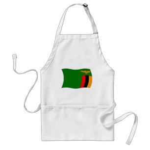 Zambia Flag Apron