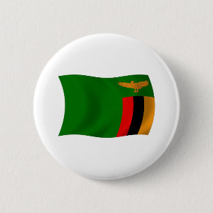 Zambia Flag Button