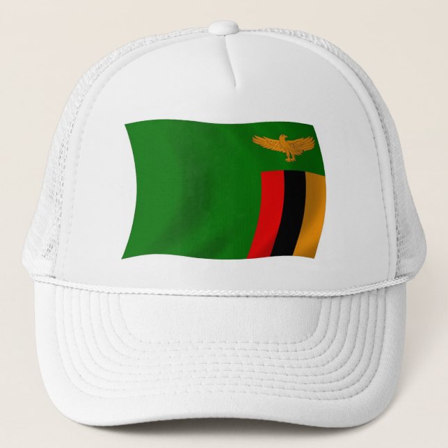 Zambia Flag Hat (Front)