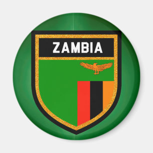 Zambia Flag Magnet
