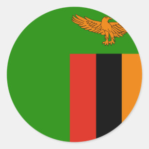 Zambia Flag Sticker