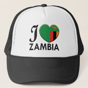Zambia Love Trucker Hat