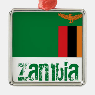 Zambia Metal Tree Decoration