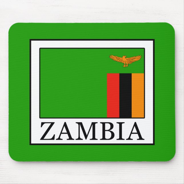 Zambia Mouse Mat (Front)