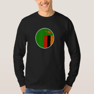 Zambia Proud Zambian Flag 3 T-Shirt