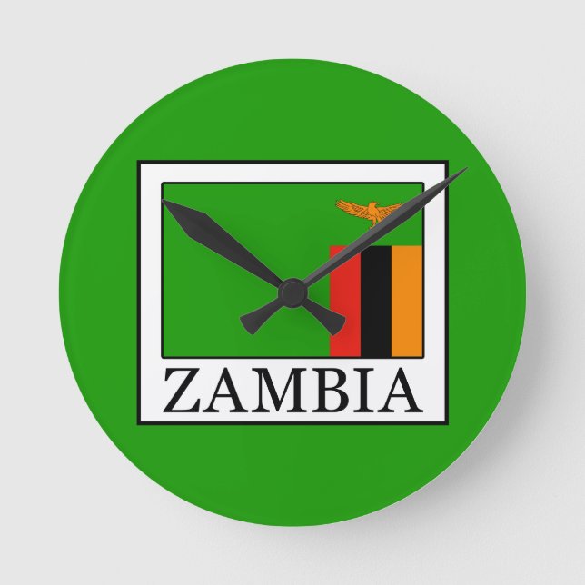 Zambia Round Clock (Front)