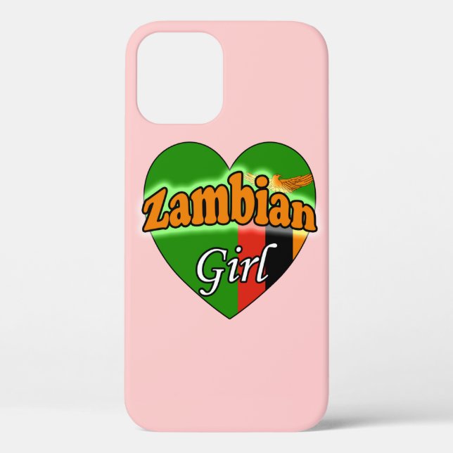 Zambian Girl Case-Mate iPhone Case (Back)