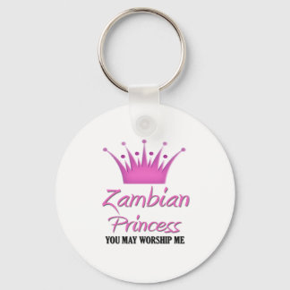 Zambian Princess Key Ring