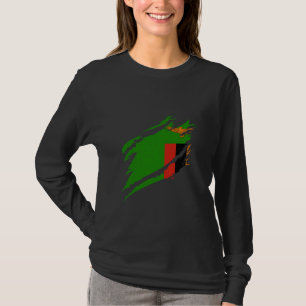 Zambian Roots Heritage Zambian Pride Zambia Zambia T-Shirt