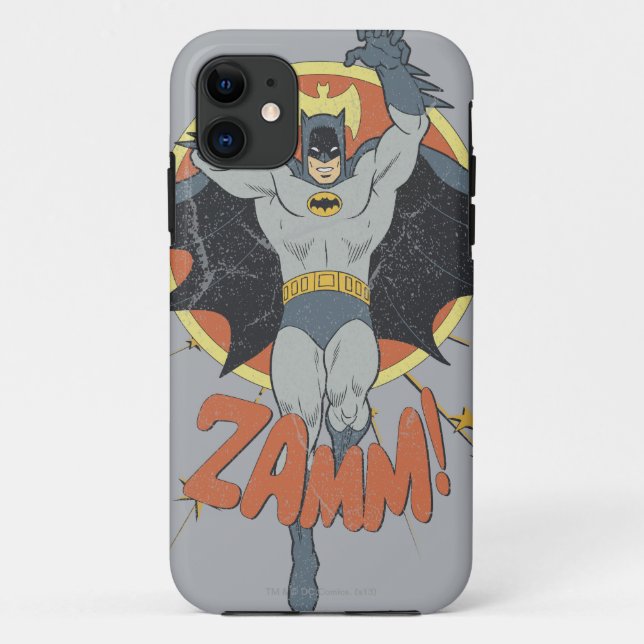 ZAMM Batman Graphic Case-Mate iPhone Case (Back)