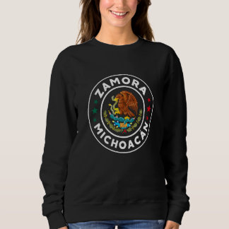 Zamora Michoacán con águila mexicana Sweatshirt