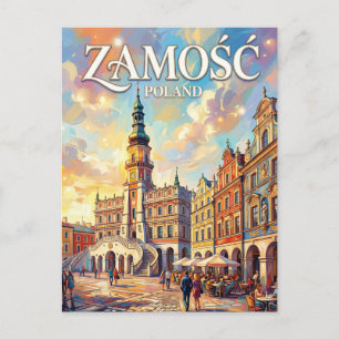 Zamość Poland Postcard