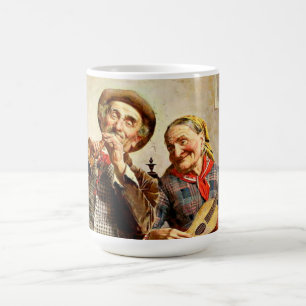 Zampighi - Sweet Music, vintage painting Coffee Mug