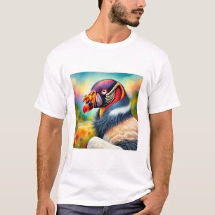 Zamuro Vulture 280824AREF127 - Watercolor T-Shirt
