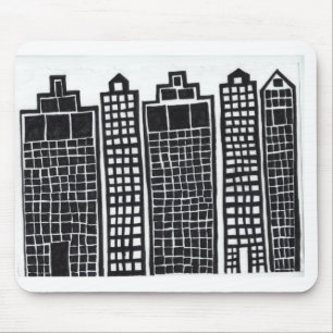Zan In The City Mousepad