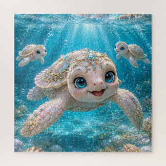 Zander Sea-Turtle  Jigsaw Puzzle