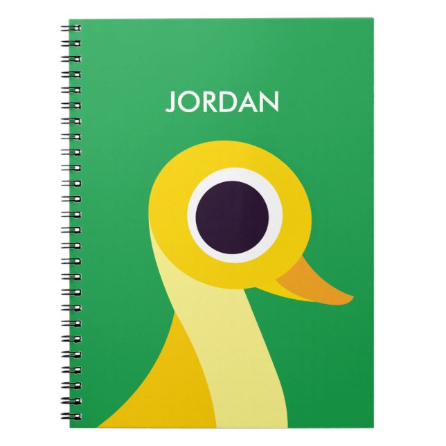 Zander the Duck Notebook (Front)