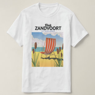 Zandvoort Netherlands travel poster T-Shirt