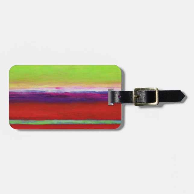 Zanja 2000 luggage tag (Front Horizontal)