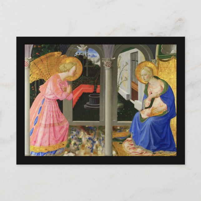 Zanobi Strozzi The Annunciation Postcard (Front)
