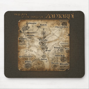 Zantarni Map Mousepad