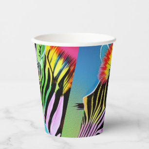 Zany Zebra Paper Cups