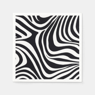 Zany Zebra Zest Napkin