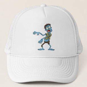 Zany Zombie Trucker Hat