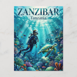Zanzibar Archipelago Tanzania Postcard