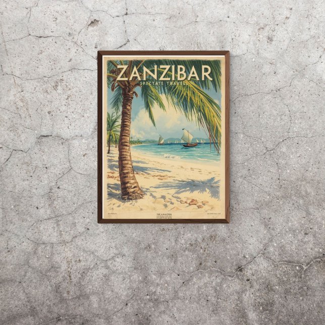 Zanzibar Breeze – Vintage East Africa  Poster (Creator Uploaded)