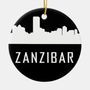 Zanzibar Ceramic Tree Decoration