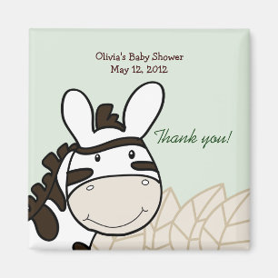 ZANZIBAR CREW (Jungle Zebra) Favour Magnet