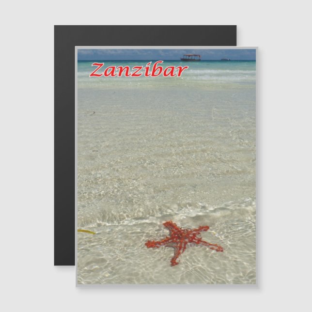 Zanzibar - Sea View - Starfish - (Front/Back)