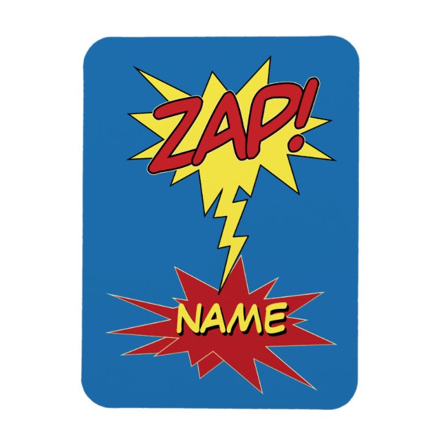 ZAP! custom magnet (Vertical)
