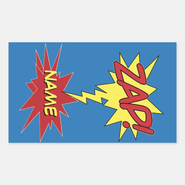 ZAP! custom stickers (Front)
