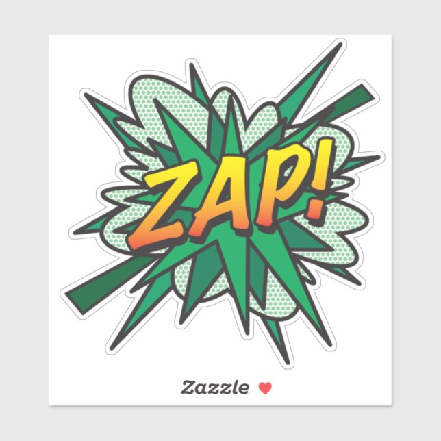 ZAP Fun Retro Comic Book Pop Art (Sheet)