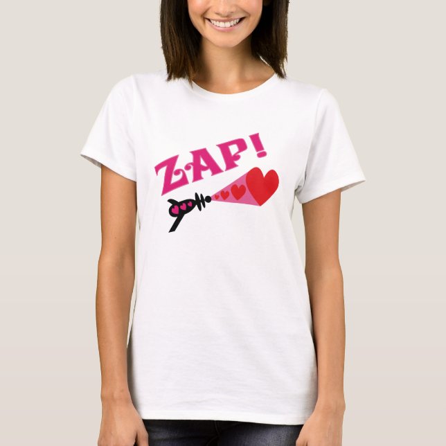 Zap Hearts T-Shirt (Front)