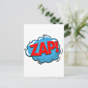 ZAP! INVITATION POSTCARD