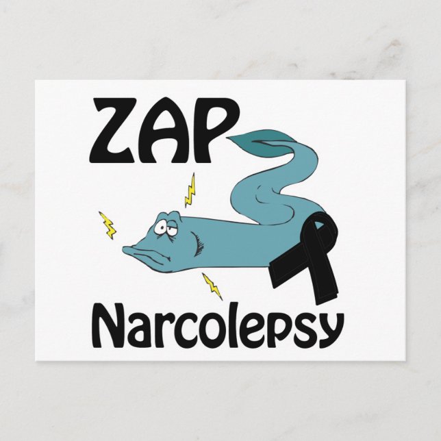 ZAP Narcolepsy Postcard (Front)