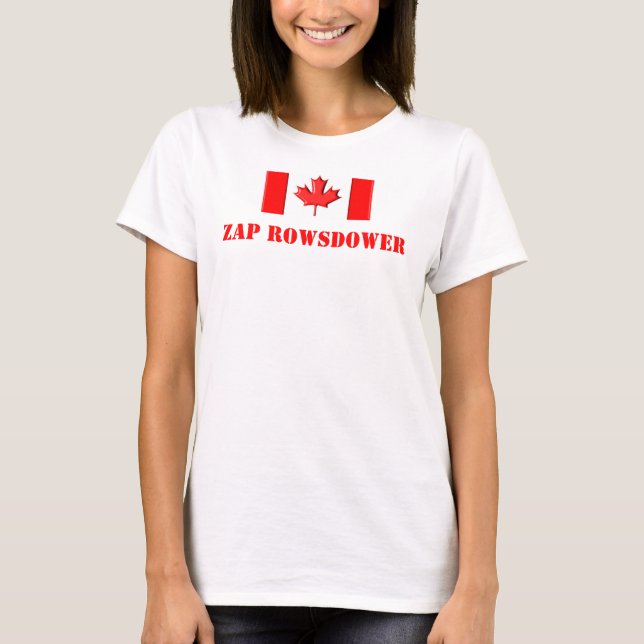 Zap Rowsdower T-Shirt (Front)