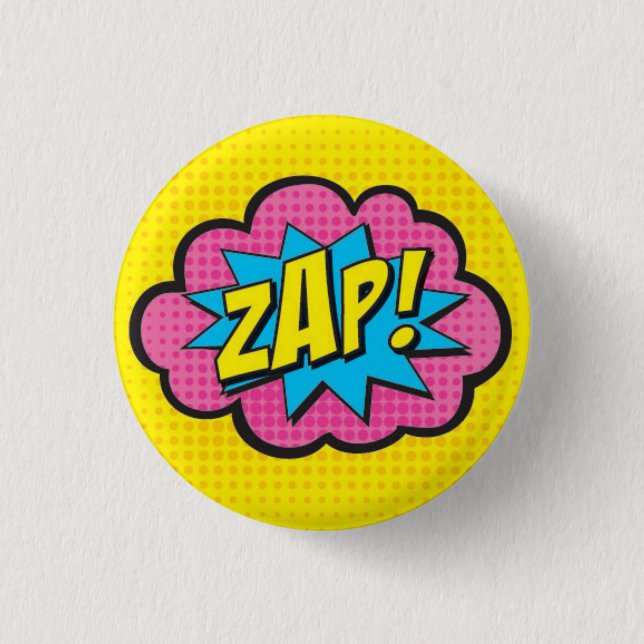 ZAP! Superhero Pin GV2 (Front)