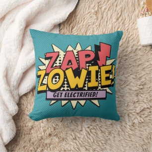 ZAP! ZOWIE! Get Electrified! Cushion